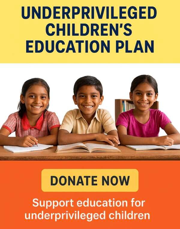Underprivileged Children’s Education Plan