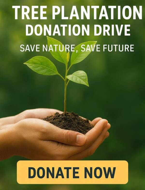 Tree Plantation Donation Drive – Save Nature, Save Future